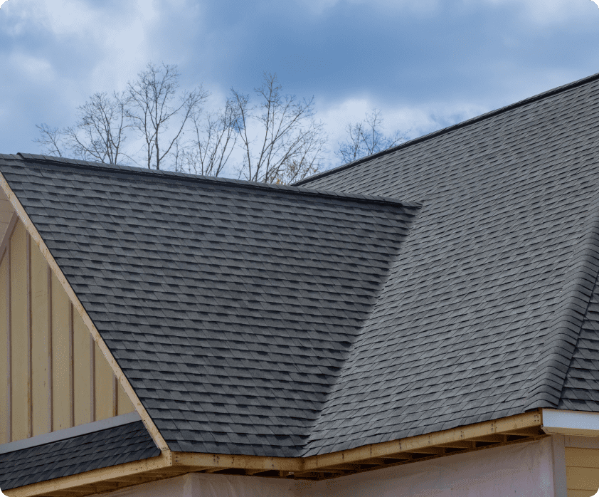 Shingle roof