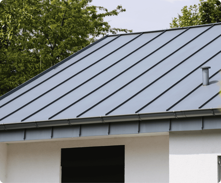 Metal roof